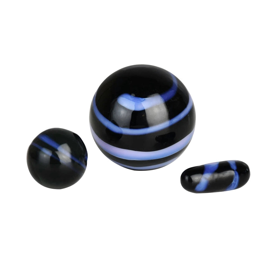 PULSAR - TERP SLURPER PILL AND MARBLE 3-PIECE SET, ASSORTED COLOURS