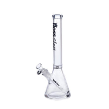 Load image into Gallery viewer, HOSS GLASS - 14&quot; 38MM BEAKER W/ COLORED LOGO, CARRY BOX, EXTRA BOWL &amp; BANGER

