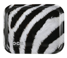 Load image into Gallery viewer, METAL ROLLING TRAY BY OCB - ZEBRA
